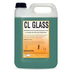 CL GLASS - Detergente anticalcare sgrassante per vetri con tergivetro