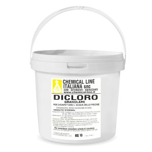 DICLORO - Dicloroisocianurato sodico granulare per il trattamento dell’acqua di piscina