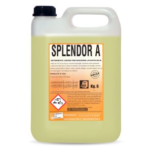 SPLENDOR A - Detergente liquido per macchine lavastoviglie